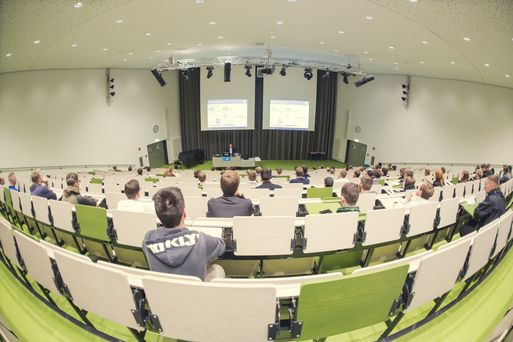 Bild vergrößern: Begrüßung Erstsemester an der Hochschule Wintersemster 2020