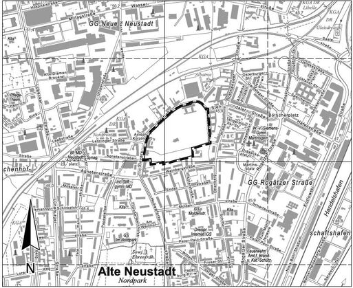 Bild vergrößern: Bebauungsplan Nr. 174-2 Südlich Sieverstorstraße-1. Änderung